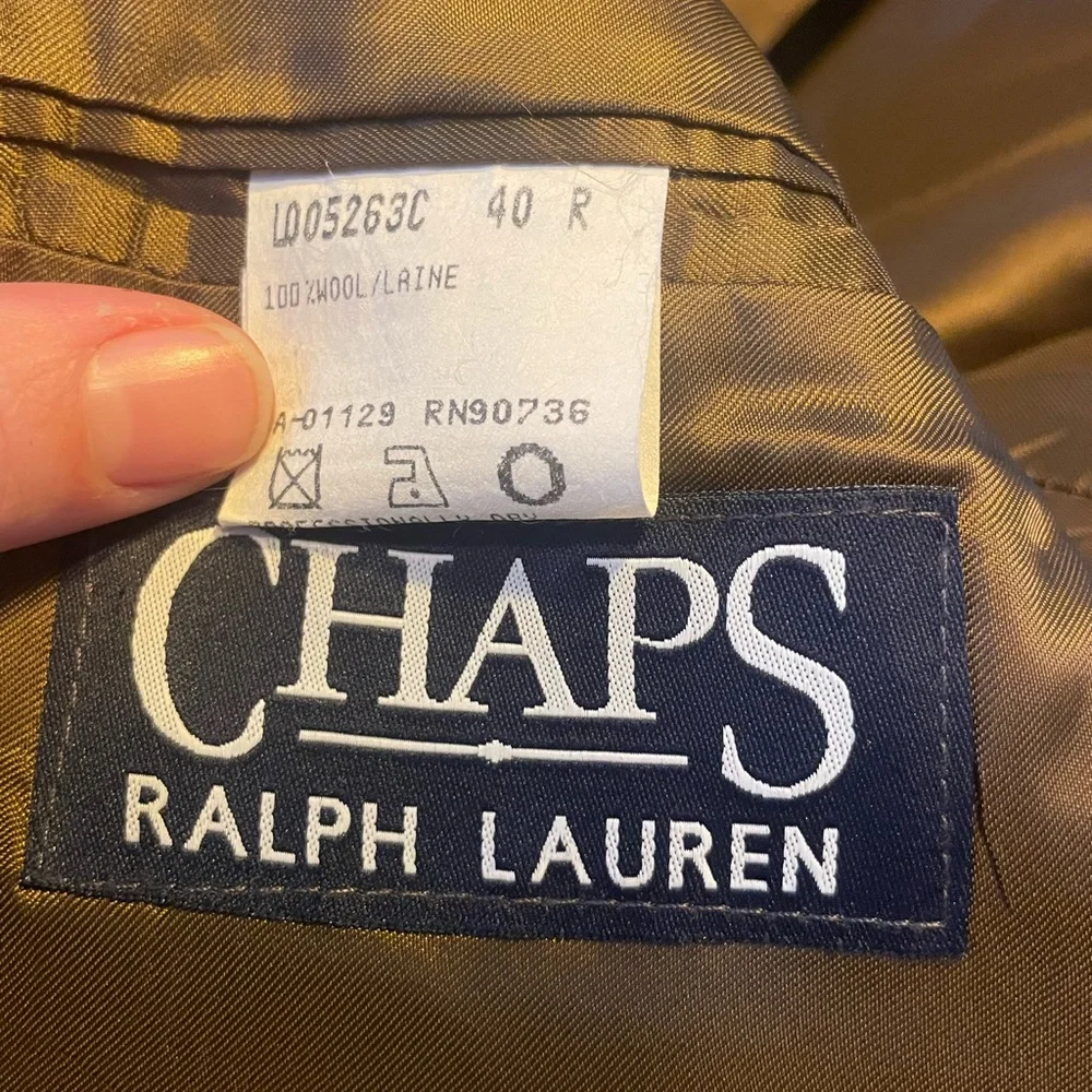 Ralph Lauren: Classic Brown-green Blazer